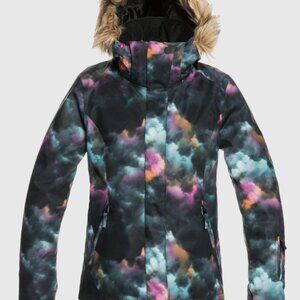 Roxy DryFlight Ski Jacket In True Black Pensine - XL